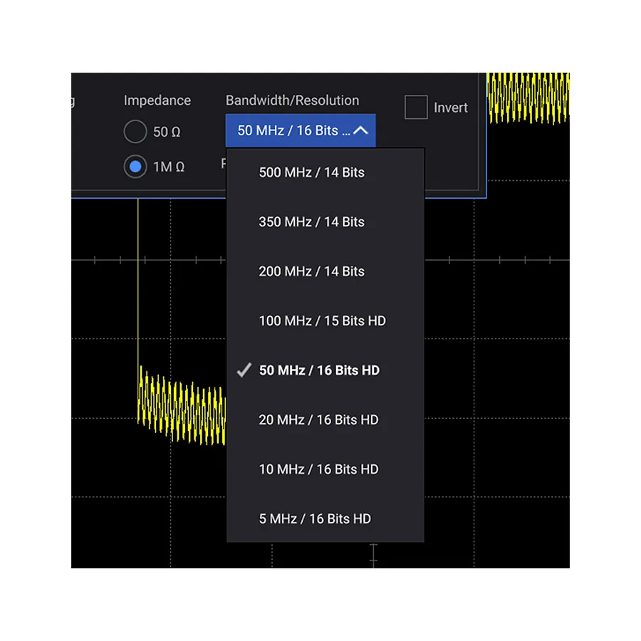 Atualização de Largura de Banda Keysight HD3BW/010 de 350 a 500MHz