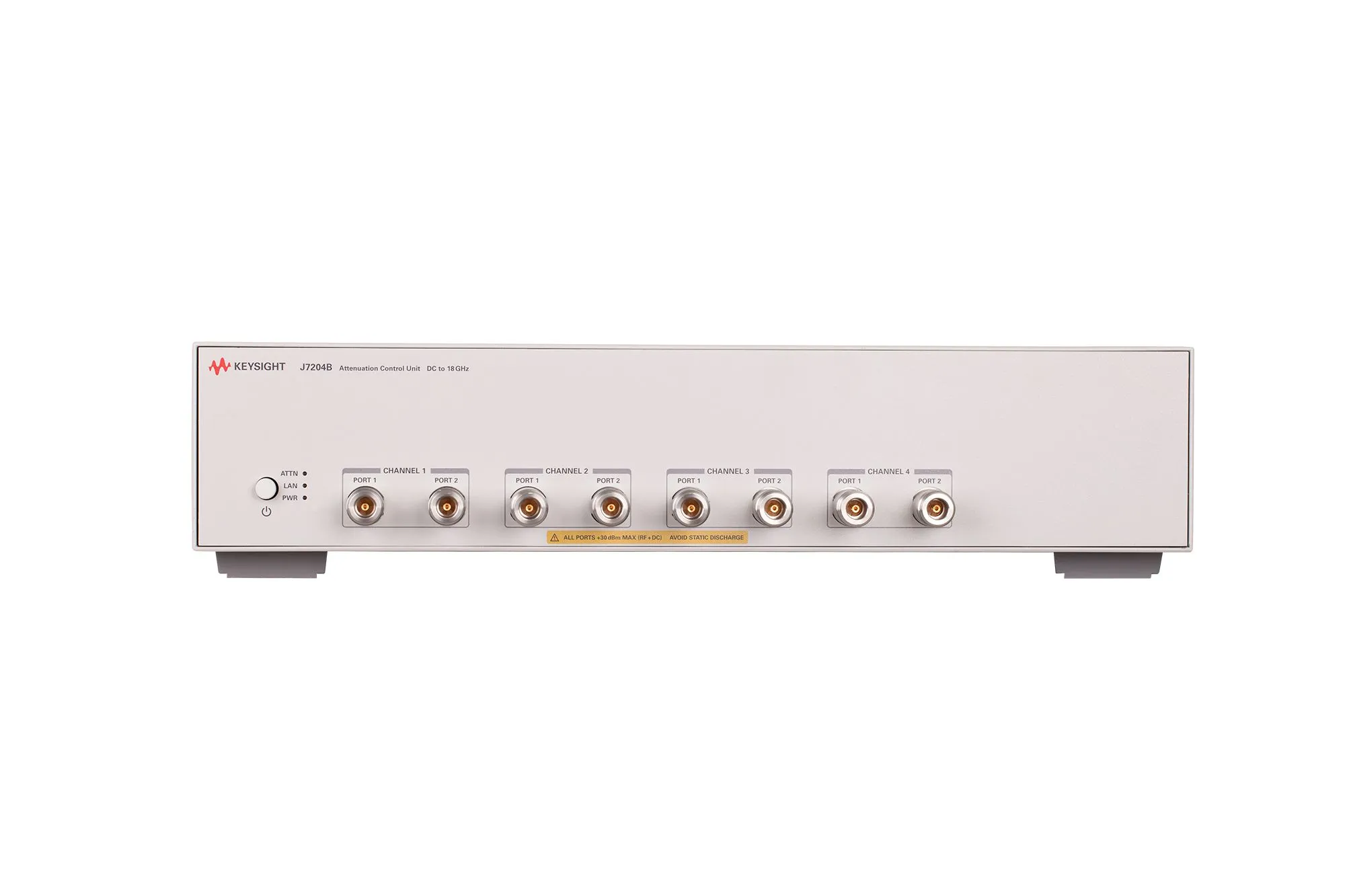Unidade de Controle de Atenuação Keysight J7204B de 4 Canais