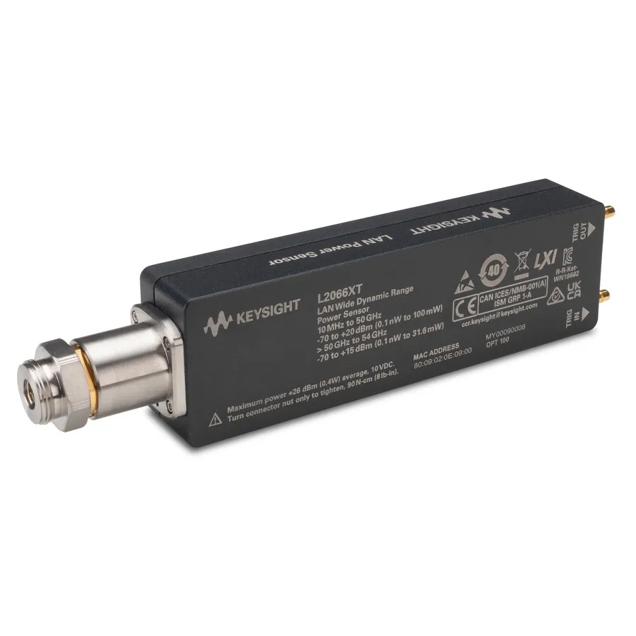 Sensor de Potência RF Keysight L2066XT com Conformidade Térmica em Vácuo de Pico e Média