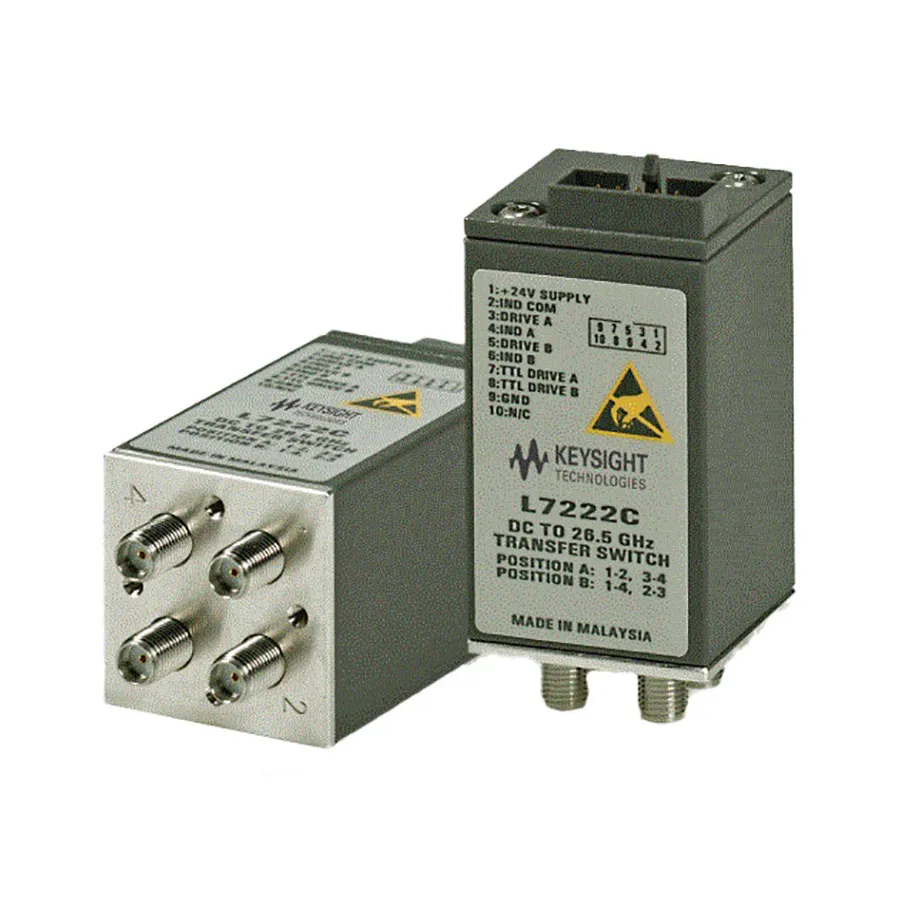 Chave de Transferência Coaxial Keysight L7222C/161/201