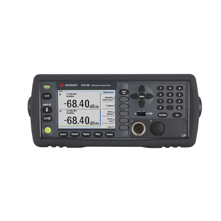 Medidor de Potência de Canal Único Keysight N1913B/005/C01