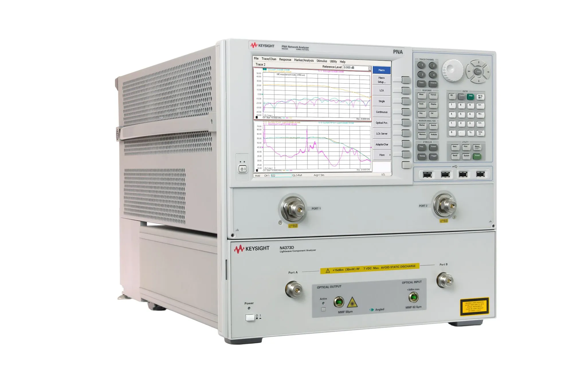 Analisador de Componentes Lightwave Keysight N4373D