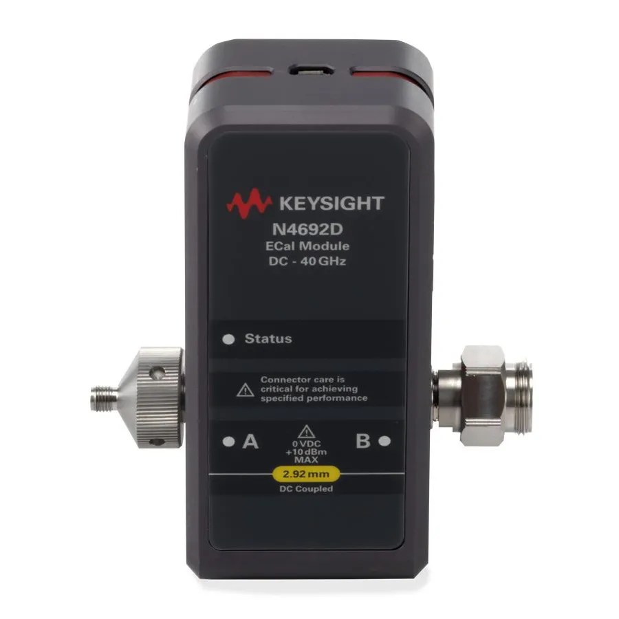 Keysight N4692D/00A/0DC/F0F Módulo de Calibração Eletrônica, CC-40GHz, 2 Portas