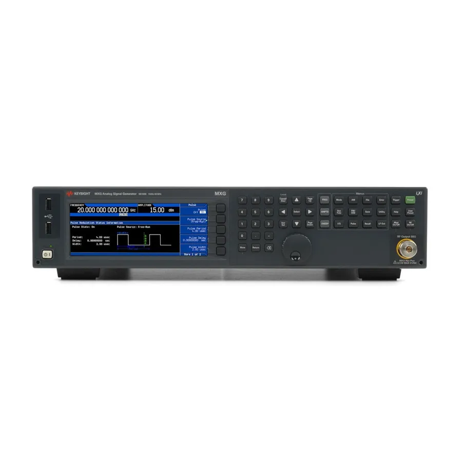Gerador de Sinais Analógicos de Microondas Keysight N5183B/540/1E1/1EA