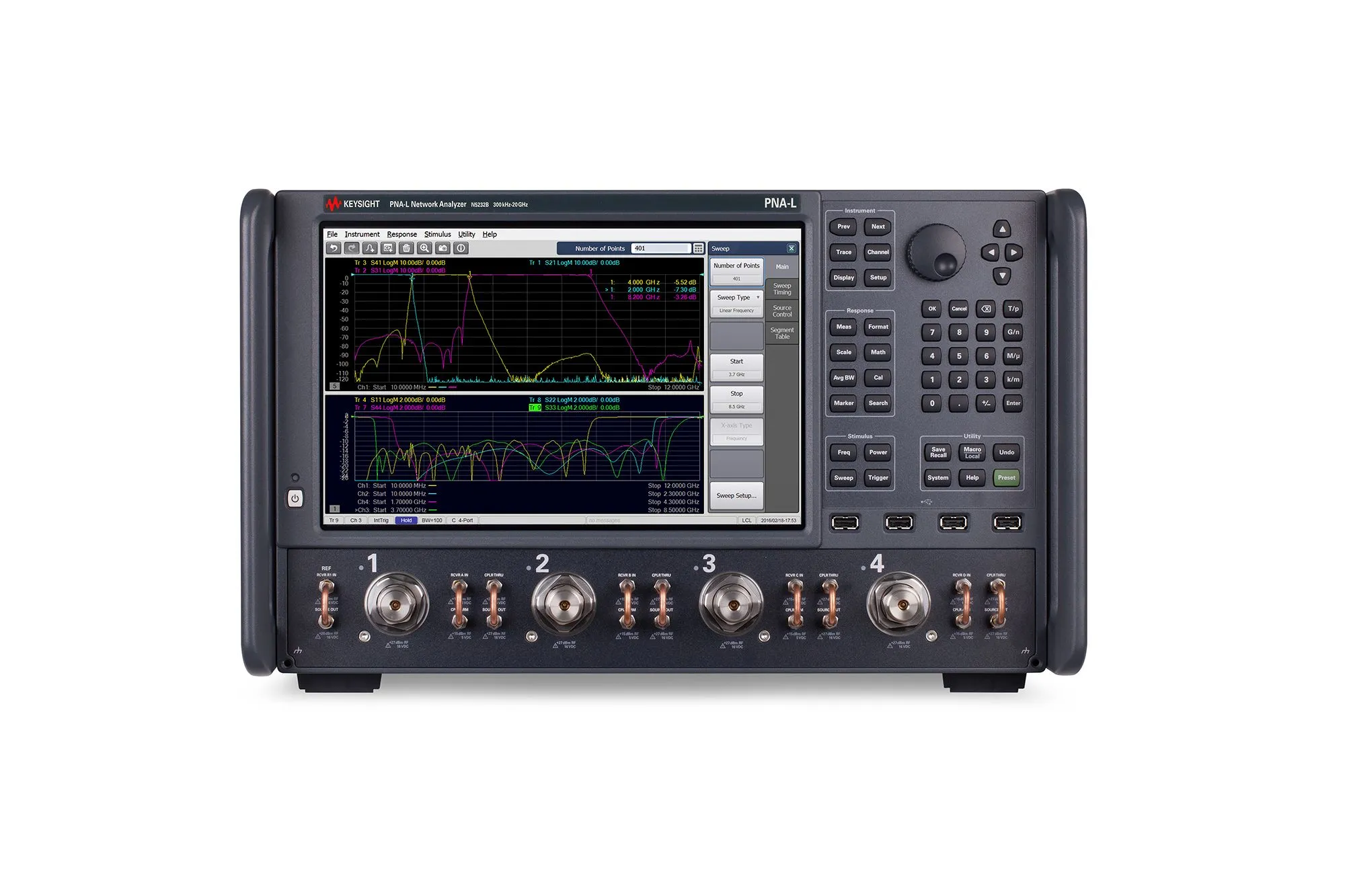 Analisador de Rede Vetorial Keysight N5232B