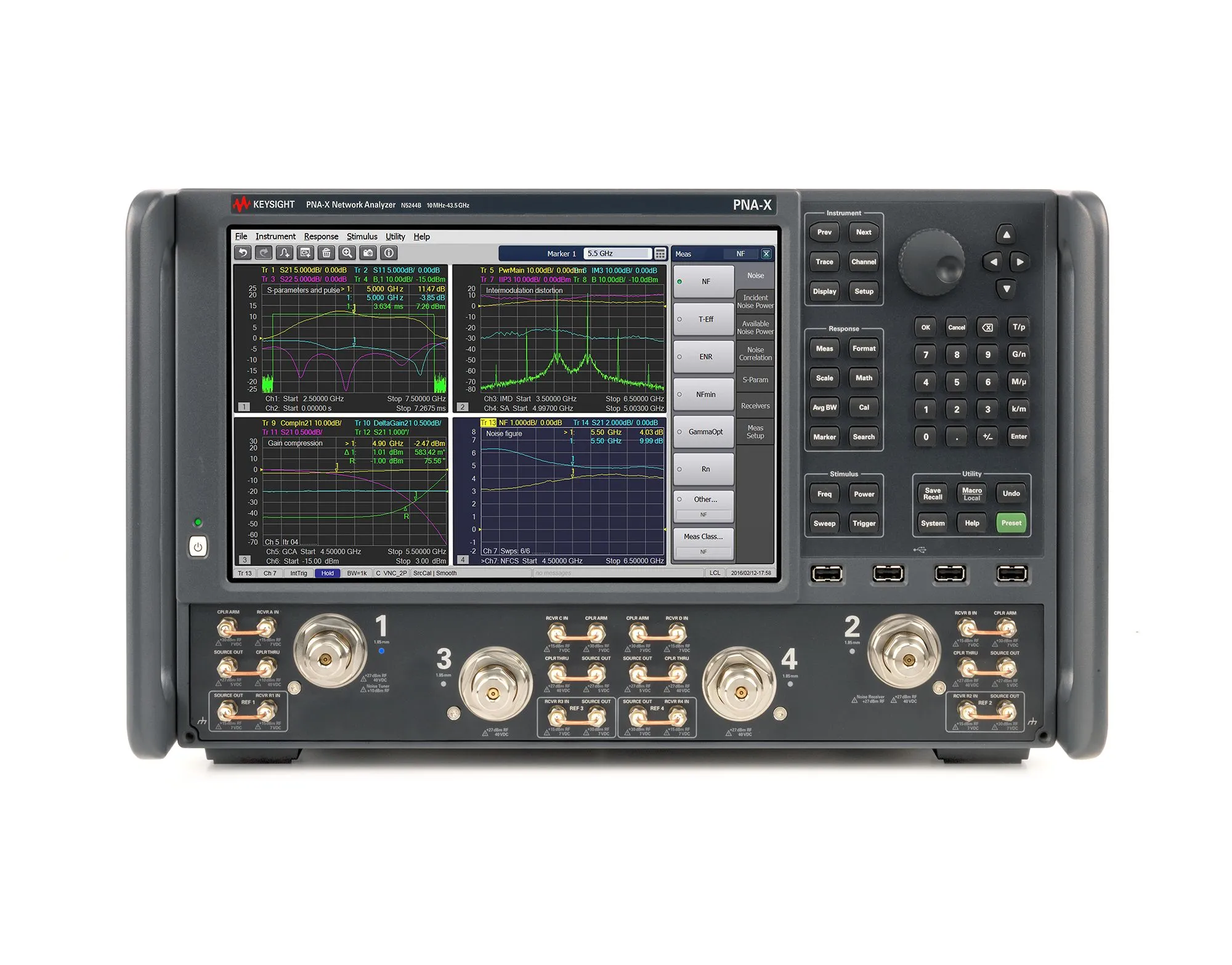 Analisador de Rede Vetorial Keysight N5244B