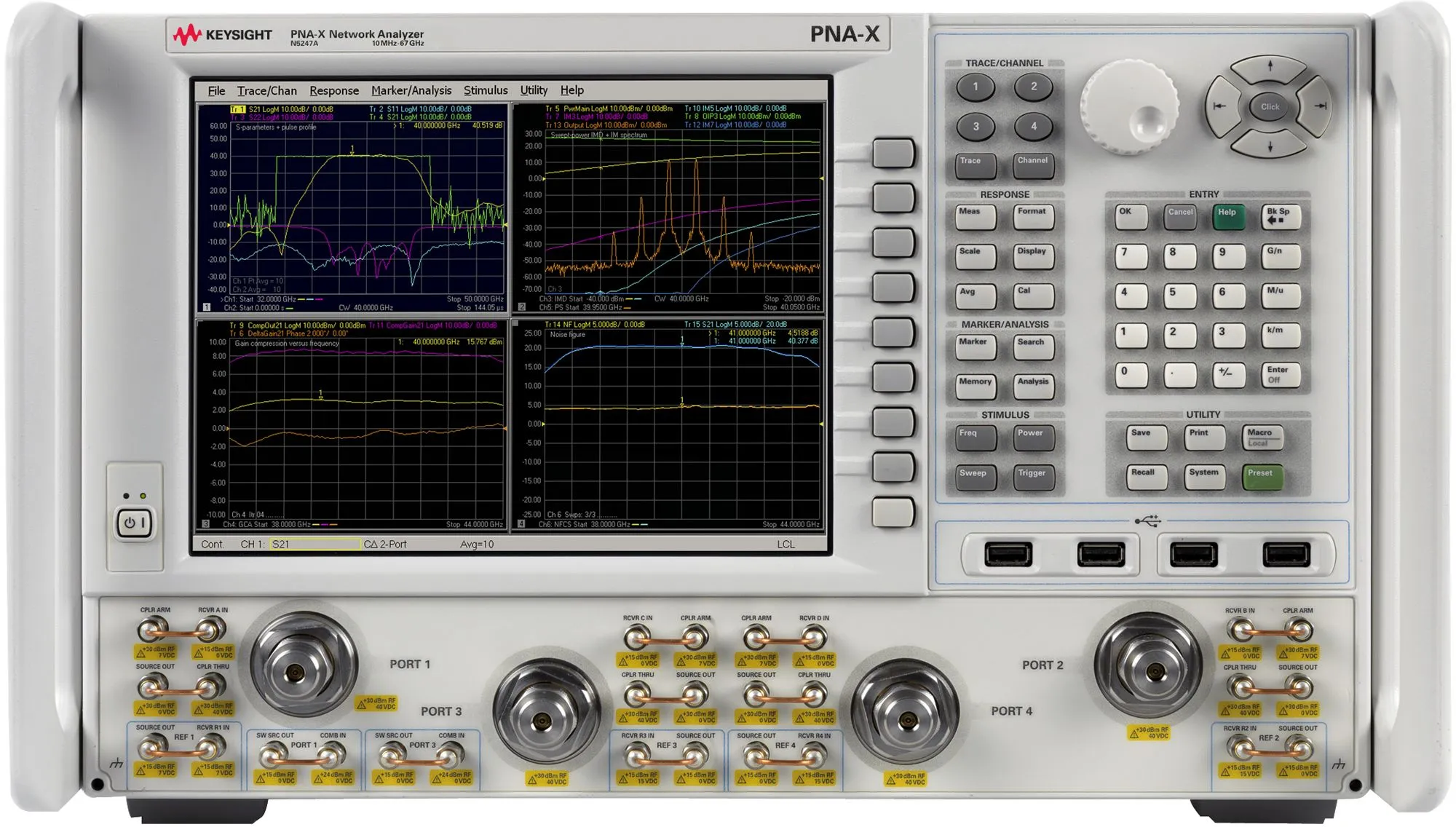 Analisador de Rede PNA-X Keysight N5247A
