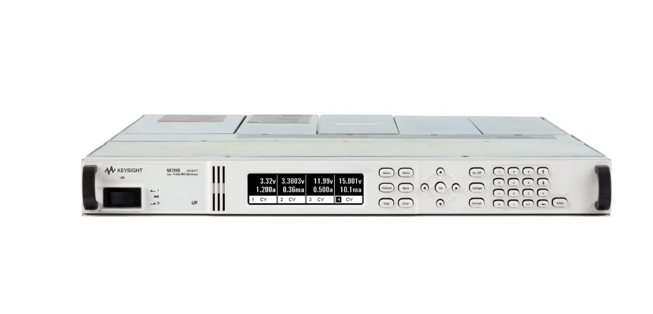 Sistema de Potência Modular Keysight N6700B