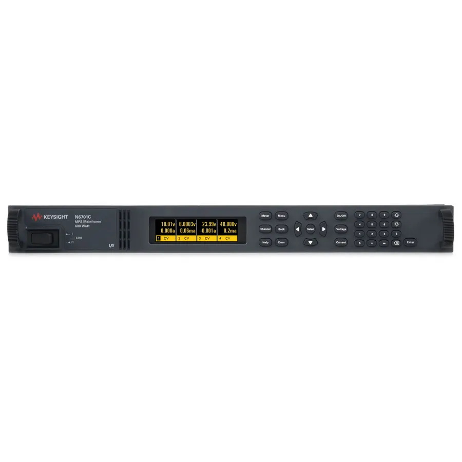Chassis Modulável do Sistema de Alimentação Keysight N6701C