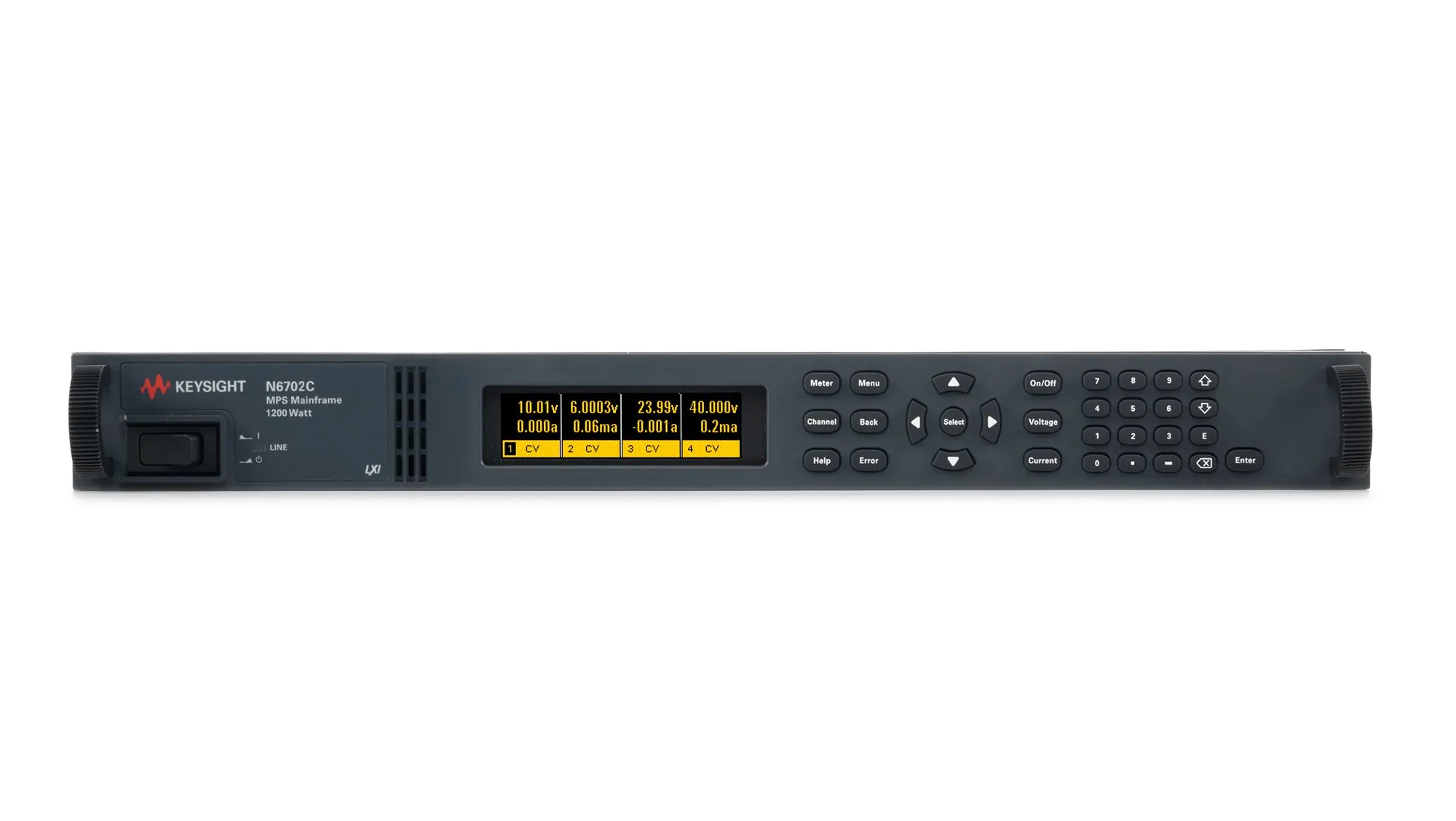 Chassis Modulável do Sistema de Alimentação Keysight N6702C