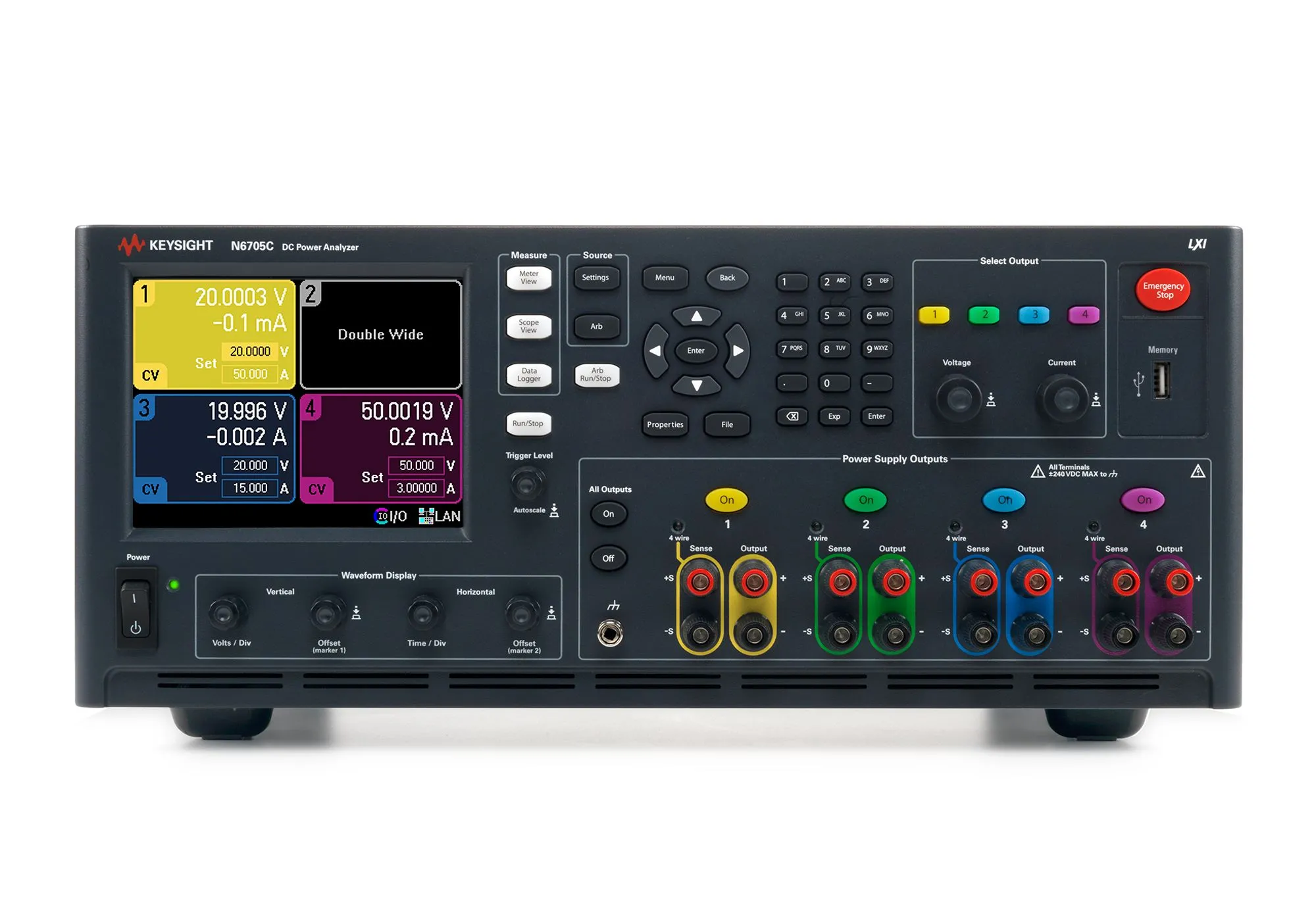 Analisador de Fonte de Alimentação CC Keysight N6705C