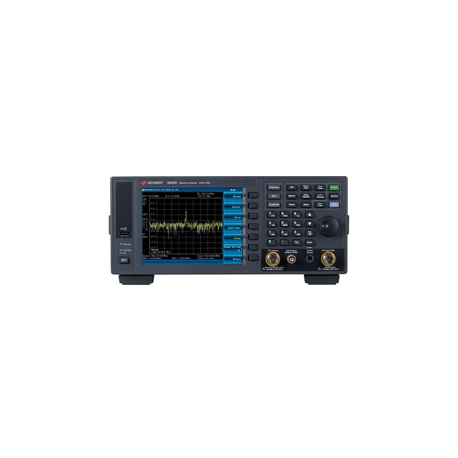 Analisador de Espectro Básico Keysight N9322C/TG7 com Gerador de Rastreamento