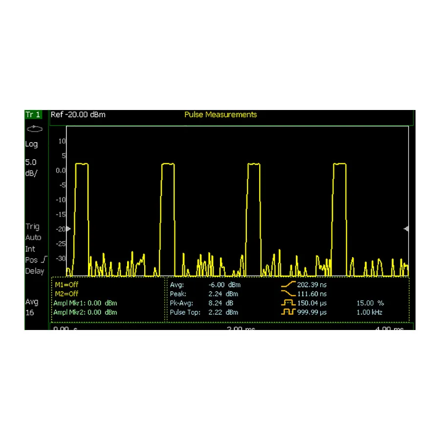 Opção de Medições de Pulso Keysight N9912CU/330