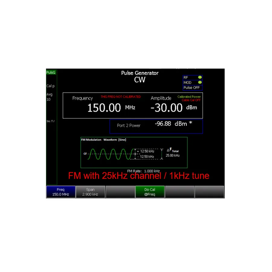Opção Keysight N9913BU/357 Pulse Generator