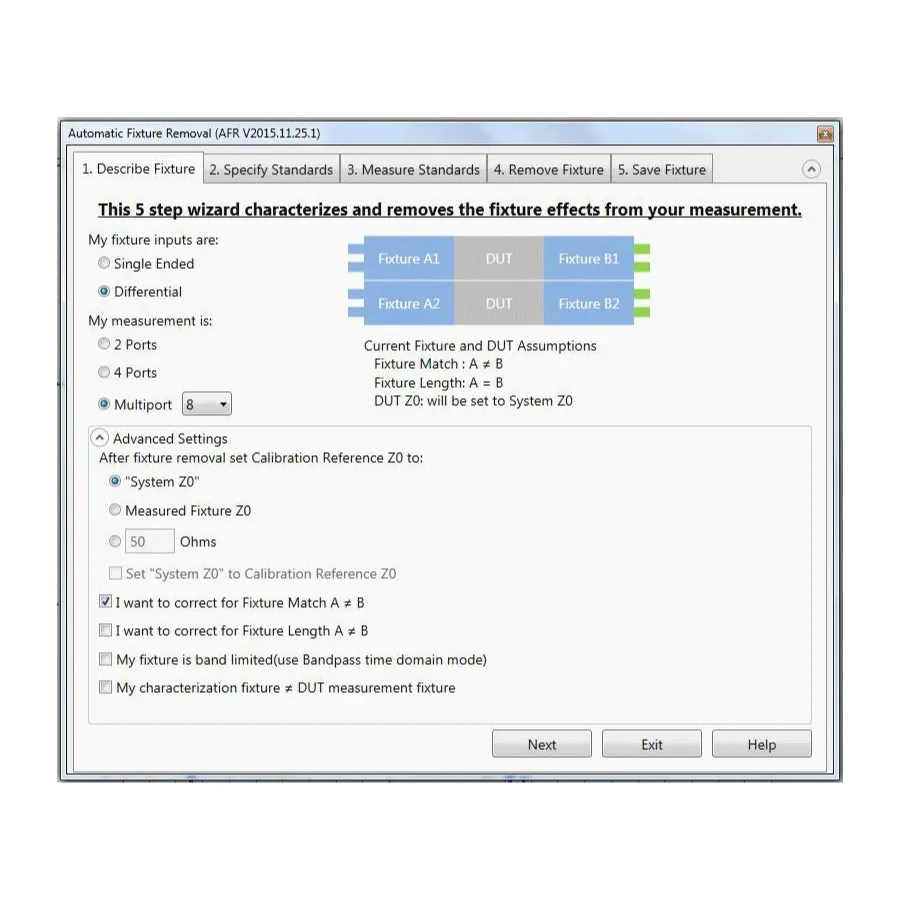 Software de Remoção Automática de Fixture Keysight S97007B/R-A4C-001-L