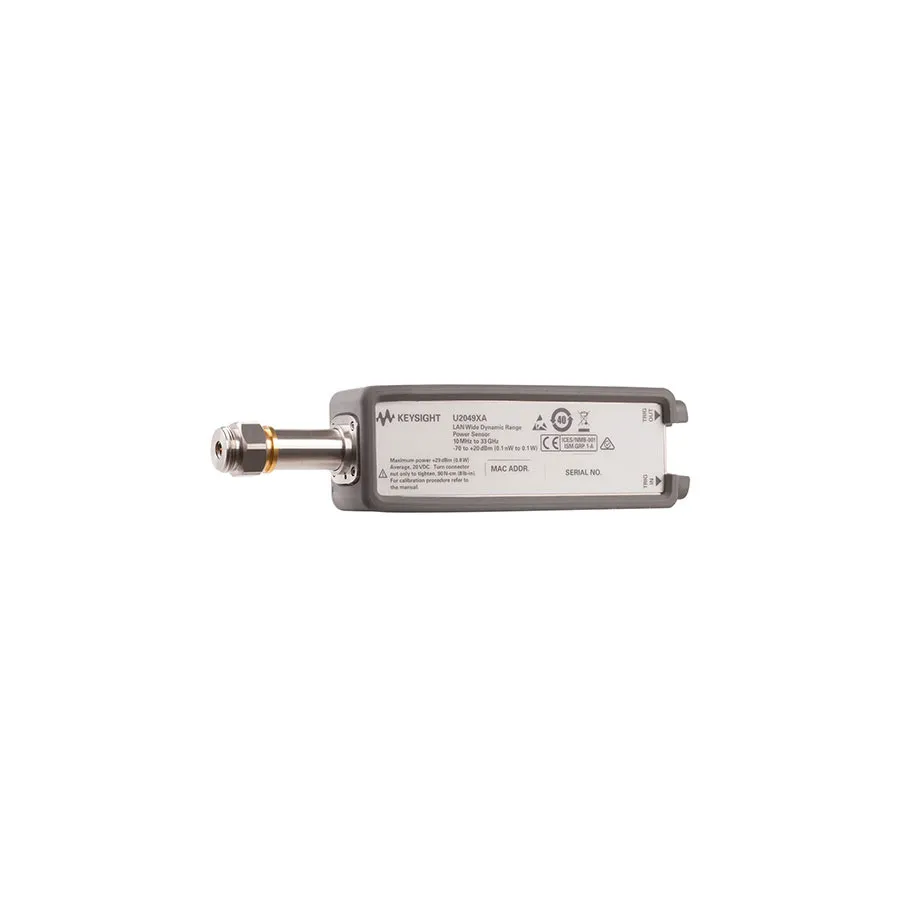 Sensor de Potência Peak and Average LAN Keysight U2049XA/100/U2032A/U2034A