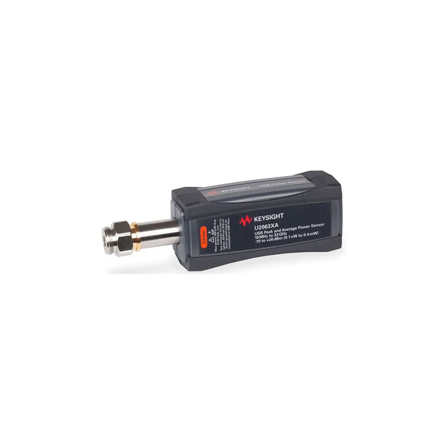 Sensor de Potência USB Keysight U2063XA de Pico e Média