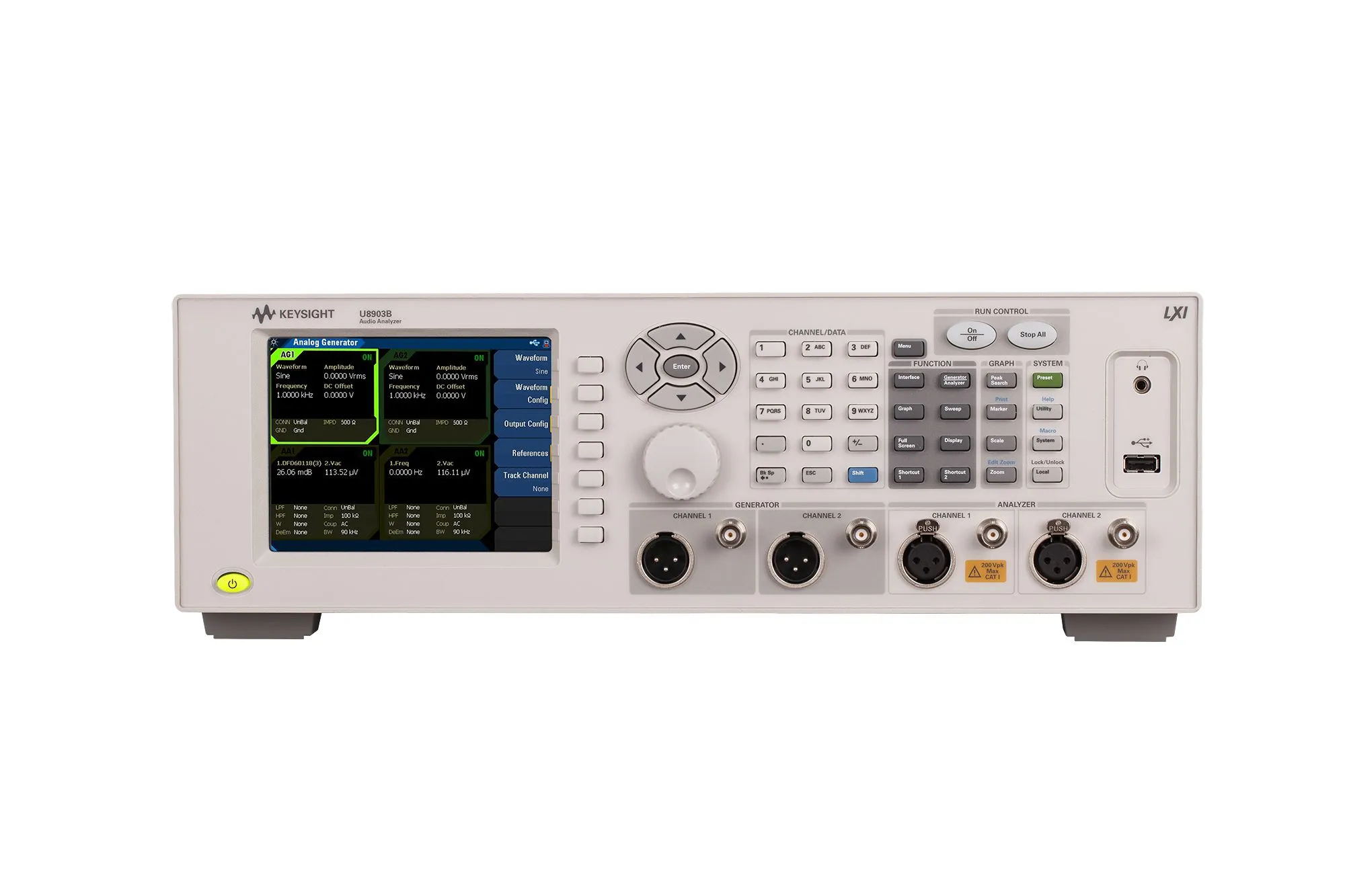 Analisador de Áudio de Desempenho Keysight U8903B
