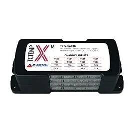 Logger de Dados de Temperatura de 16 Canais MadgeTech TCTEMPX16