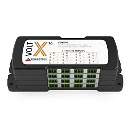 Data Logger de Tensão CC MadgeTech VOLTX16-160MV