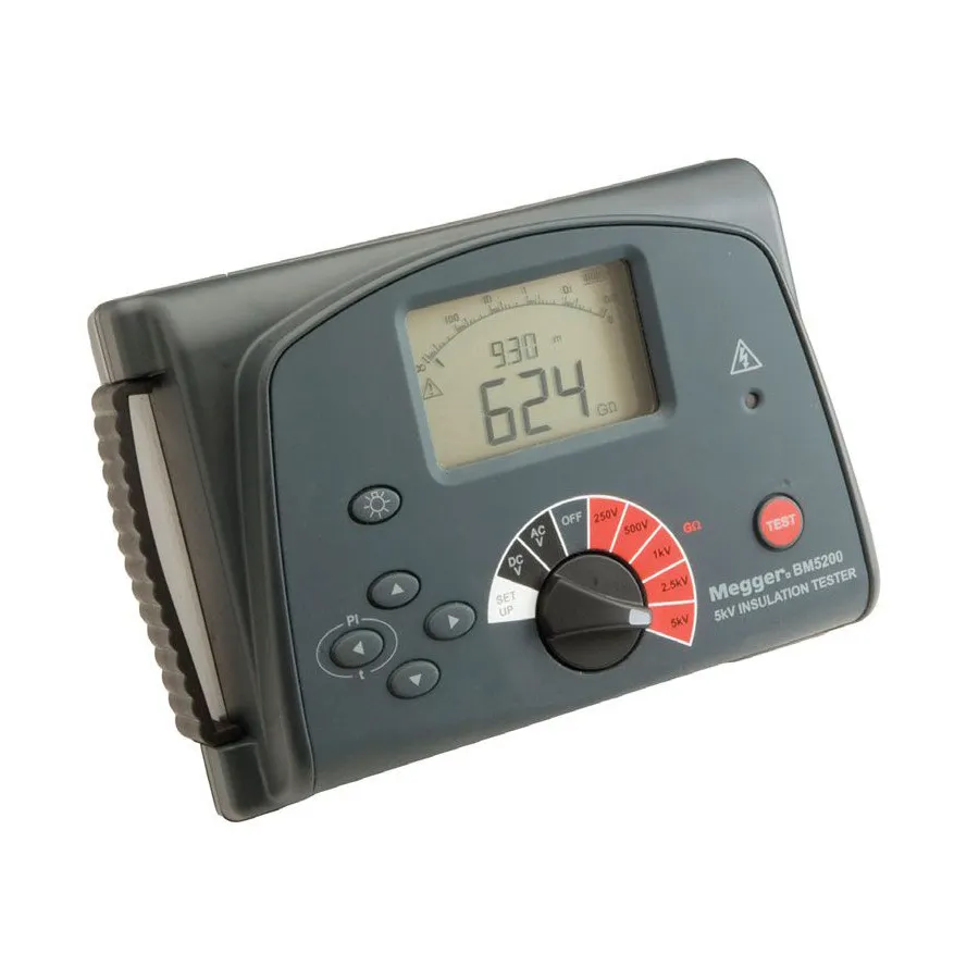 Testador de Isolamento Megger BM5200