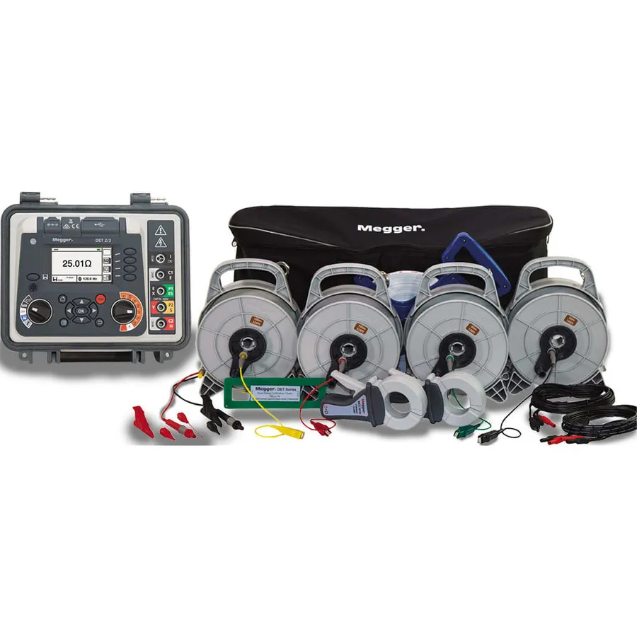 Testador de Terra Megger DET2/3 KIT 330FT