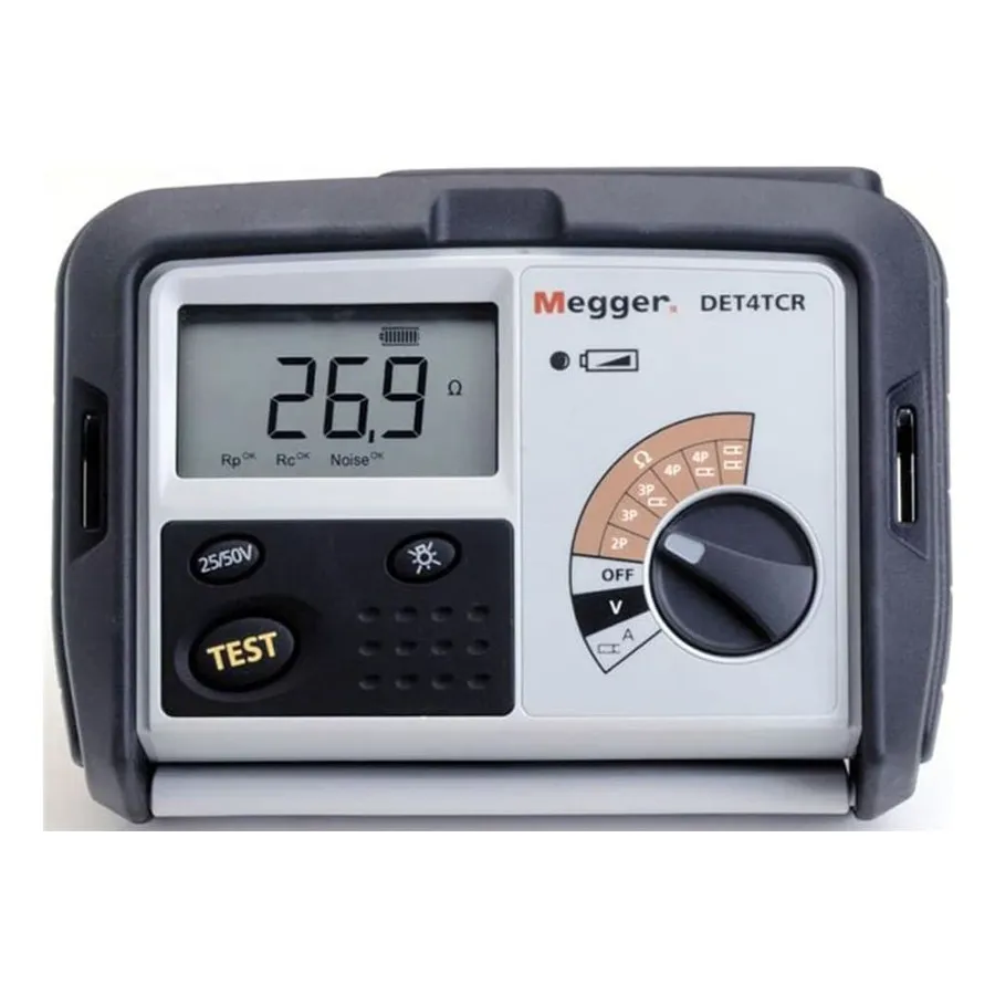 Testador de Resistência de Terra Megger DET4TCR2 + ETK50C