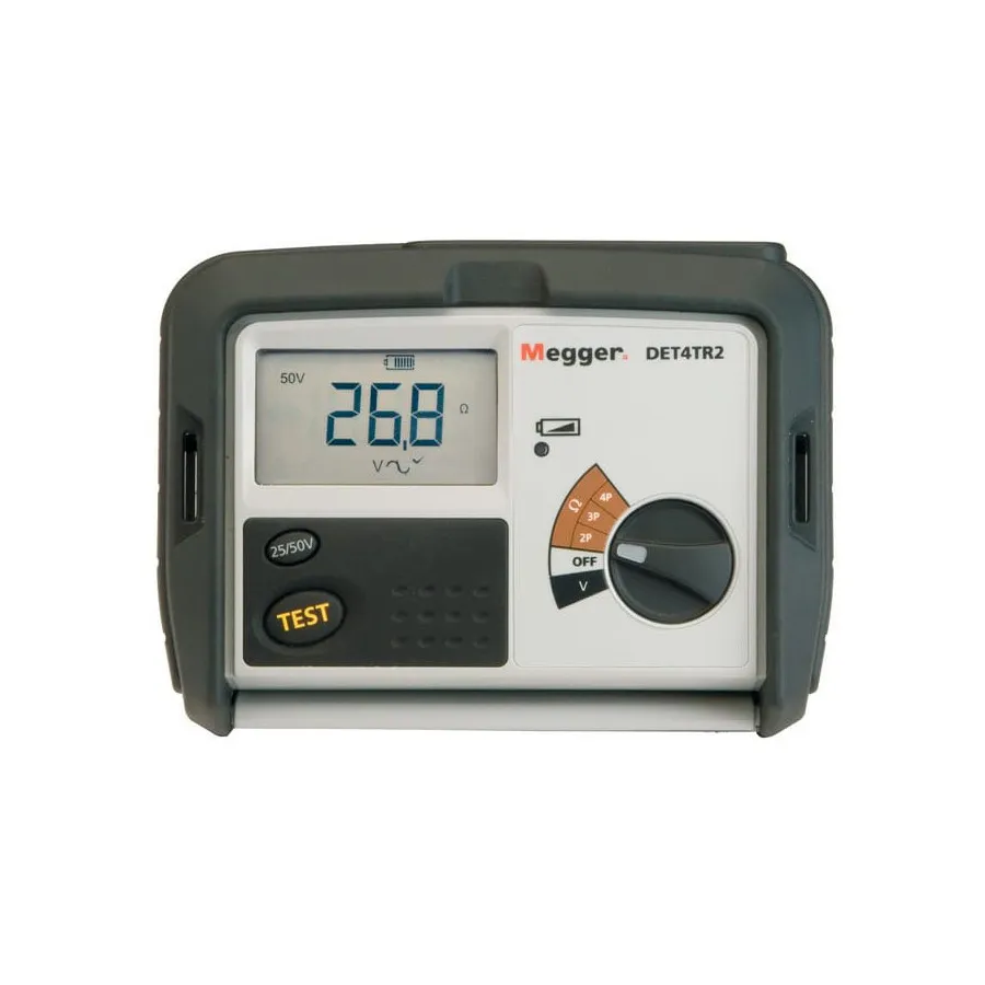 Testador de Aterramento Digital Megger DET4TR2