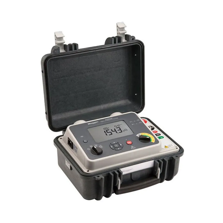 Megger DLRO100EB Micro-Ohmímetro Digital de Baixa Resistência