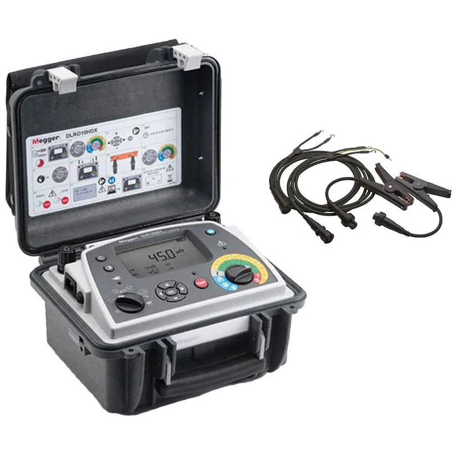 Megger DLRO10HDX KC1 Micro-Ohmímetro