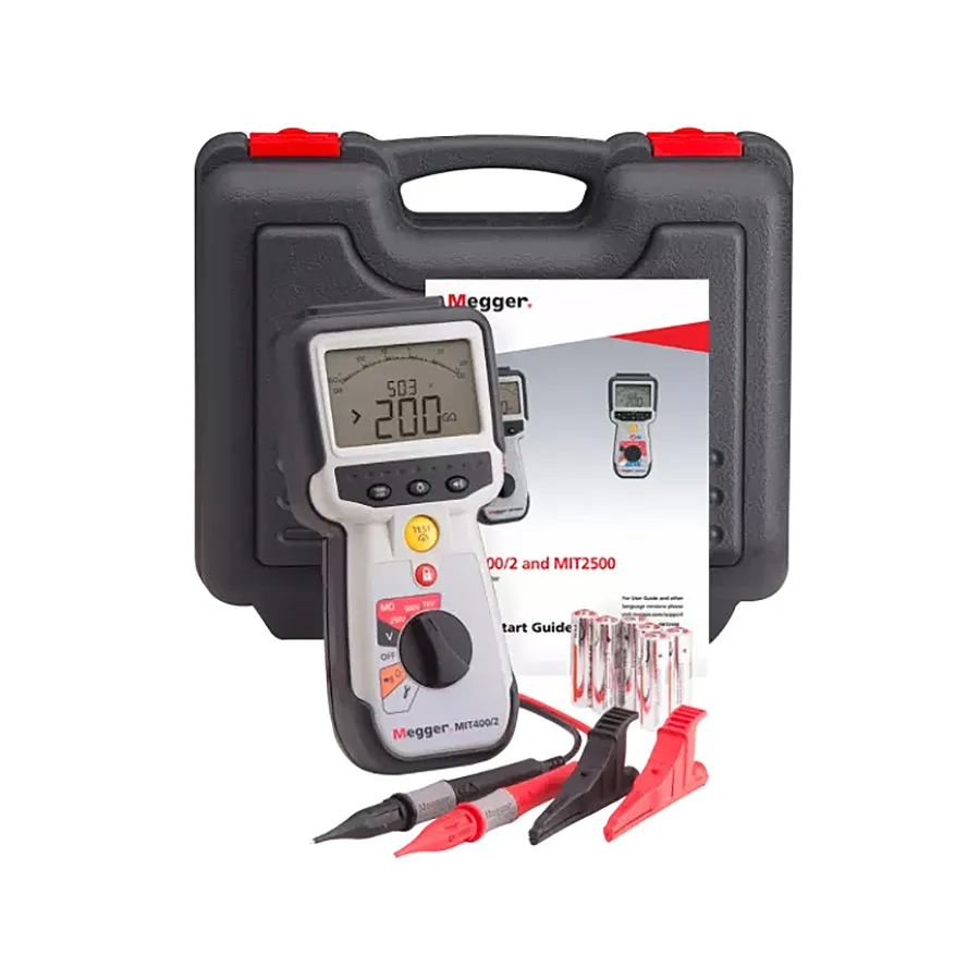 Testador de Isolamento/Continuidade Megger MIT410/2