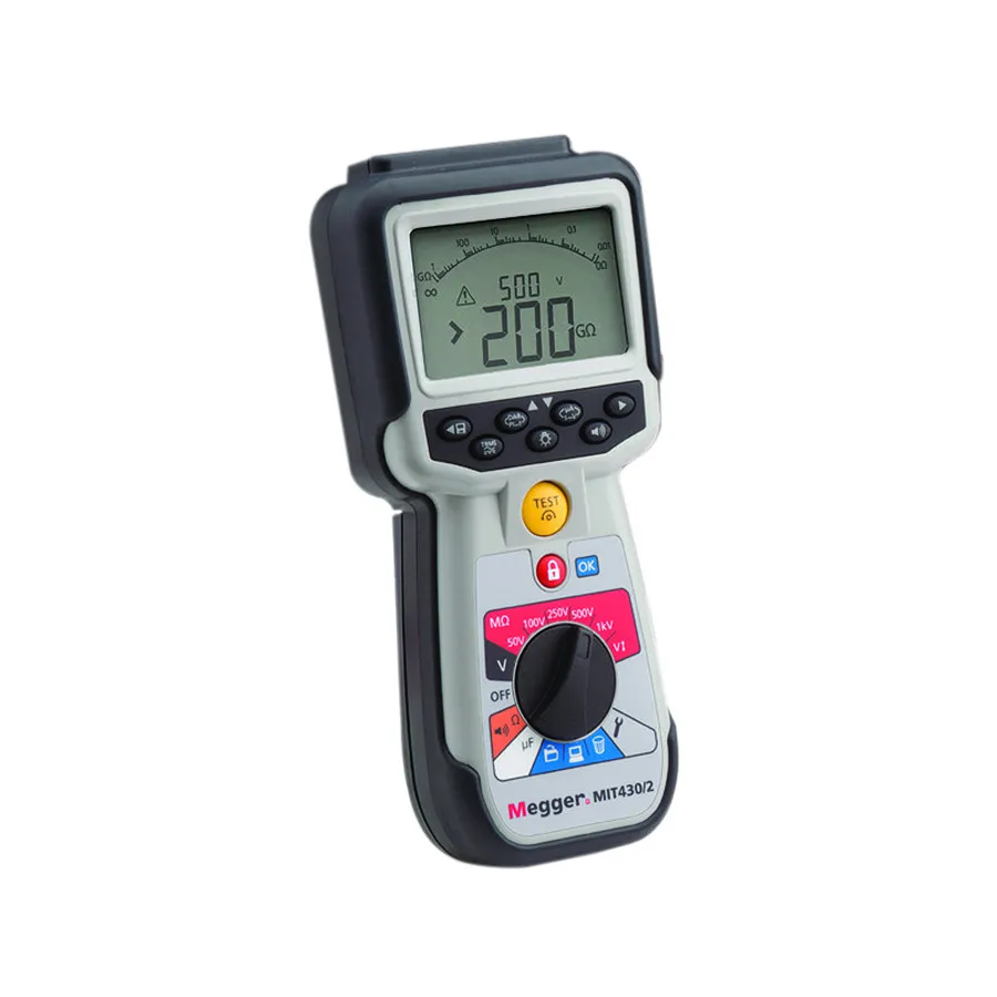 Testador de Isolamento e Continuidade Megger MIT430/2