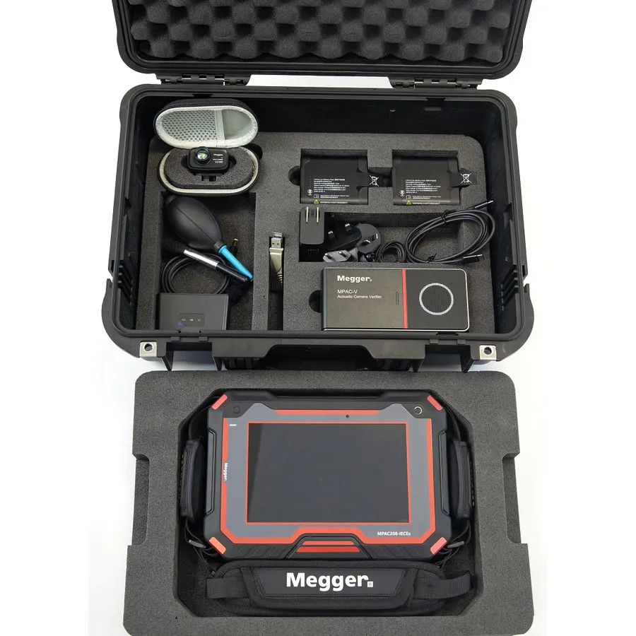 Câmera Acústica Megger MPAC208 Pro Kit