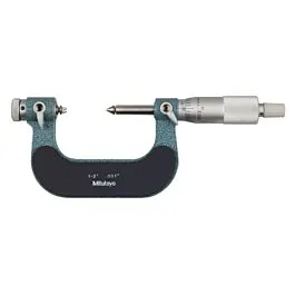 Mitutoyo 126-902 Micrômetro de Rosca de Parafuso 1–2"