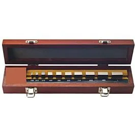 Mitutoyo 516-152-26 Conjunto de Bloco de Aferição Cerâmico Métrico de 10 Peças