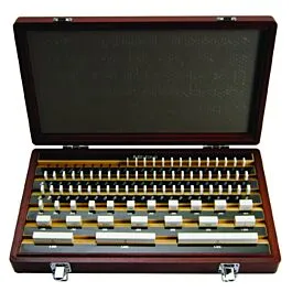 Jogo de Blocos Padrão Cerâmicos Mitutoyo 516-301-26 com 81 Peças