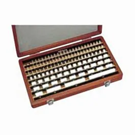 Mitutoyo 516-337-60 Conjunto de 112 Peças de Blocos de Medição Cerâmica
