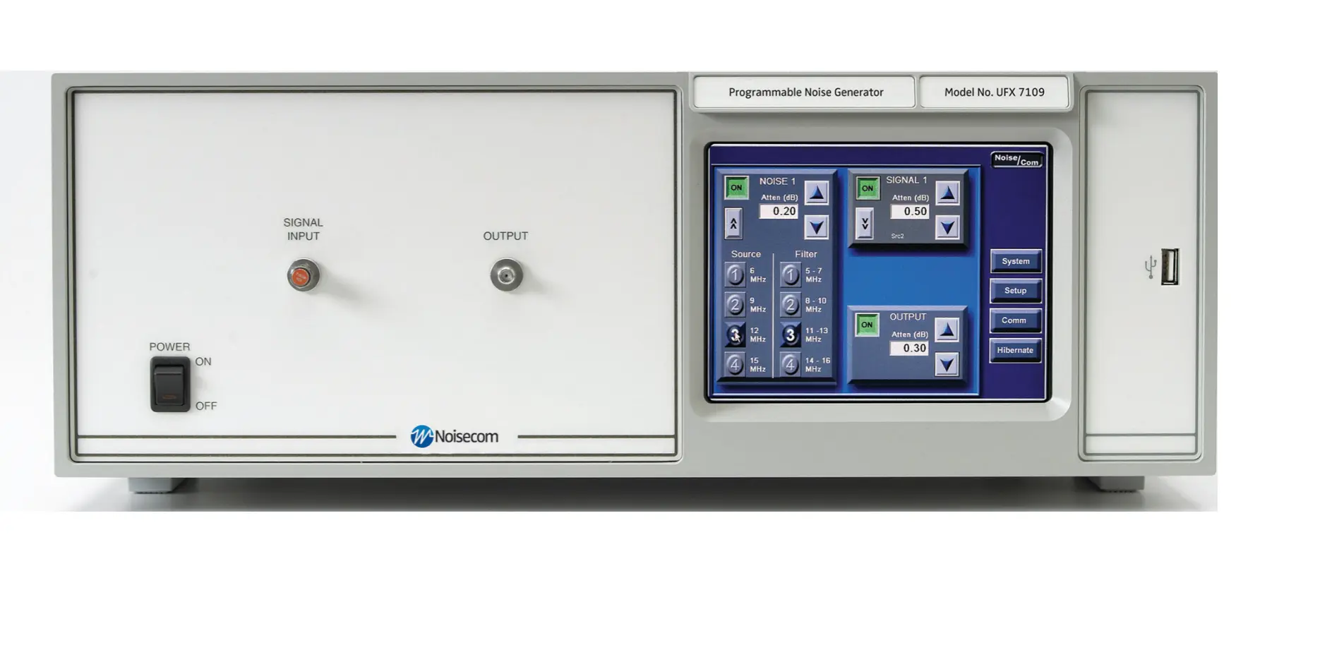 Fonte de Ruído Branco Gaussiano Amplificada Noise Com UFX7218A