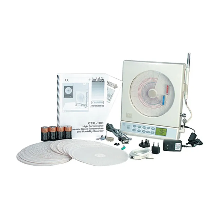 Omega CTXL-TRH-W Registrador de Gráfico Circular Sem Fio