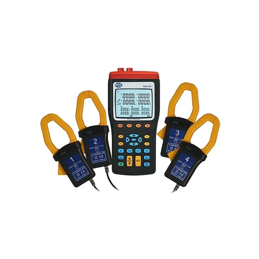 Medidor de Potência Monofásico e Trifásico PCE Instruments PCE-360