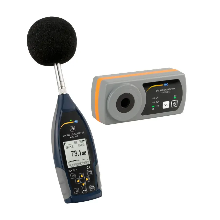 Kit de Medidor de Nível Sonoro PCE Instruments PCE-428-KIT-N