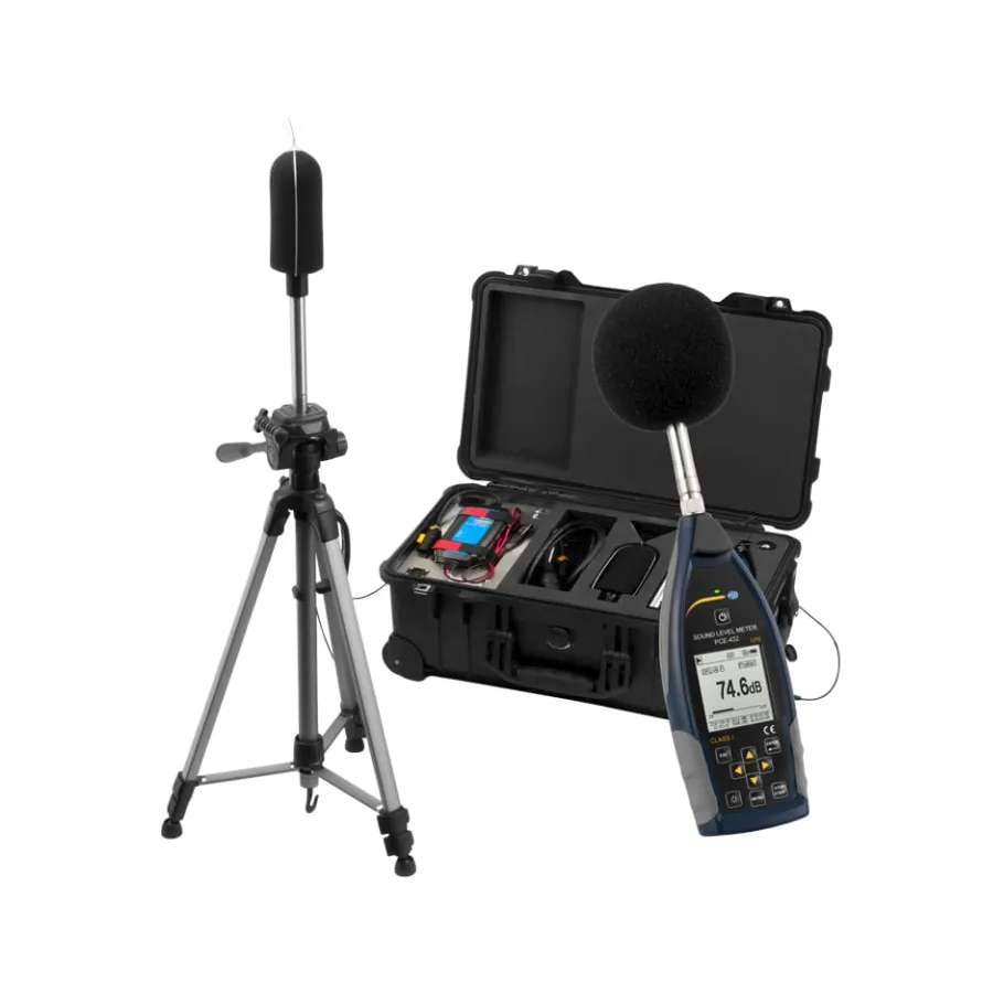 Medidor de Nível Sonoro PCE Instruments PCE-432-EKIT-US