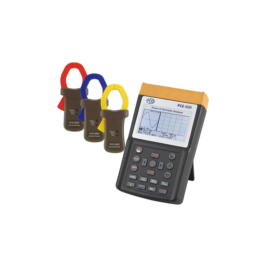 Medidor de Potência Trifásico com Registro de Dados PCE Instruments PCE-830-2