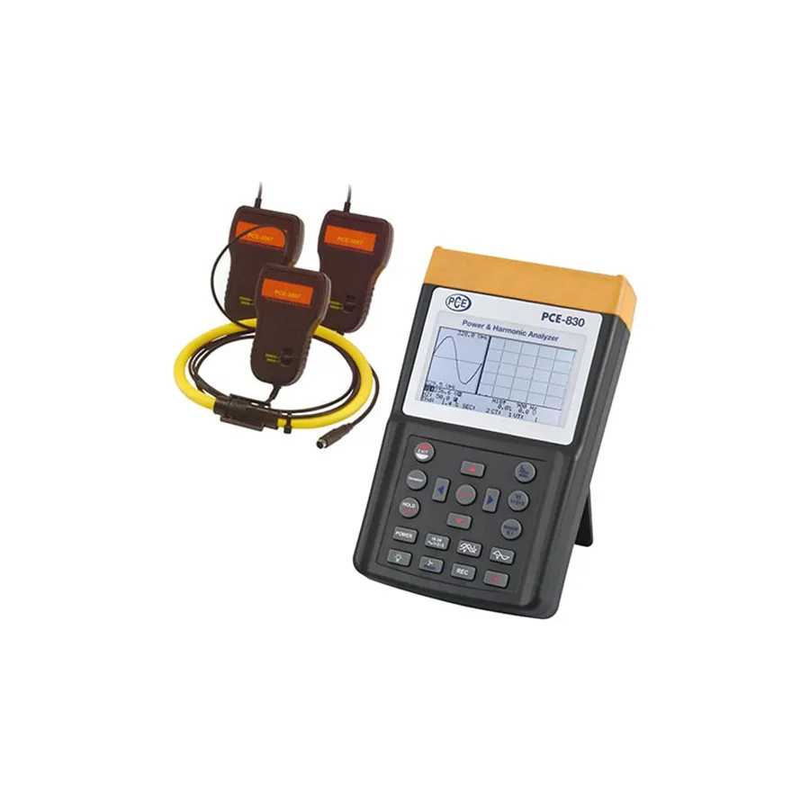 Medidor de Potência Trifásico com Registro de Dados PCE Instruments PCE-830-3