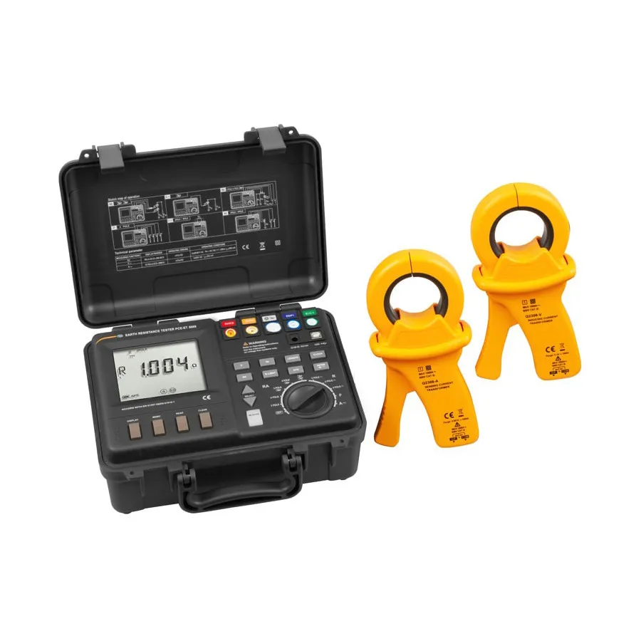 PCE Instruments PCE-ET 5000 Testador de Resistência de Aterramento
