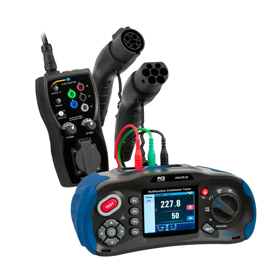 PCE Instruments PCE-EVSE-KIT2 Kit de Testador para Veículos Elétricos