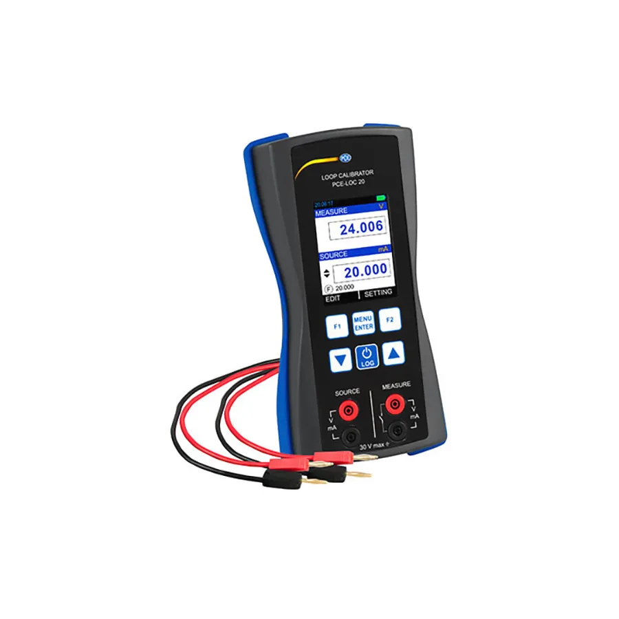 Calibrador de Loop PCE Instruments PCE-LOC 20 com Data Logger