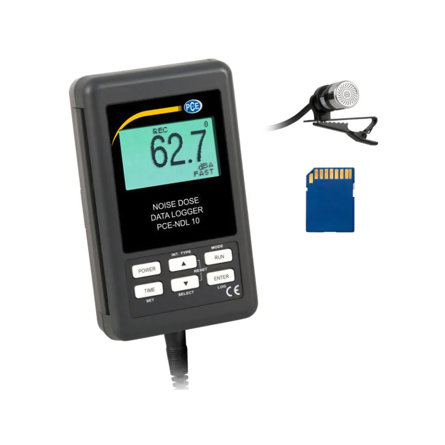 Medidor de Decibéis PCE Instruments PCE-NDL 10 com Registro de Dados