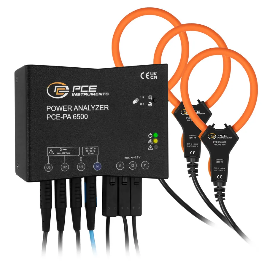 Medidor de Energia Digital PCE Instruments PCE-PA 6500 F50