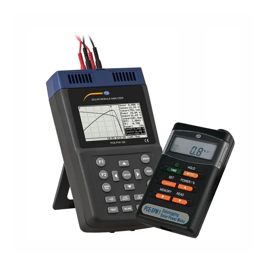 Kit de Teste Fotovoltaico PCE Instruments PCE-PVA 100-SPM 1-KIT